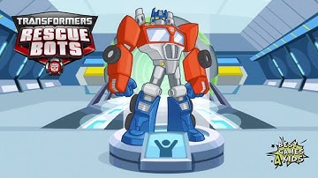OPTIMUS PRIME Mission! | Transformers Rescue Bots: Disaster Dash Hero Run #43 By Budge