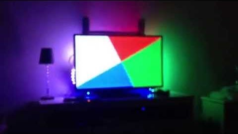 Raspberry pi standalone ambilight - color wheel