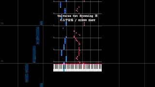 Universe Cat Drowning 溺れる宇宙猫 Kikuo Easy Piano 13