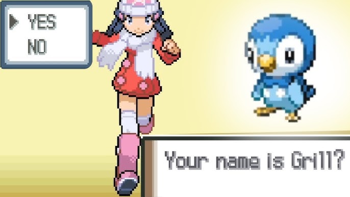 Pokemon Platinum girl and boy, The girl and boy of the Poke…