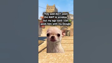 MY EGO TOLD ME TO PEEK!