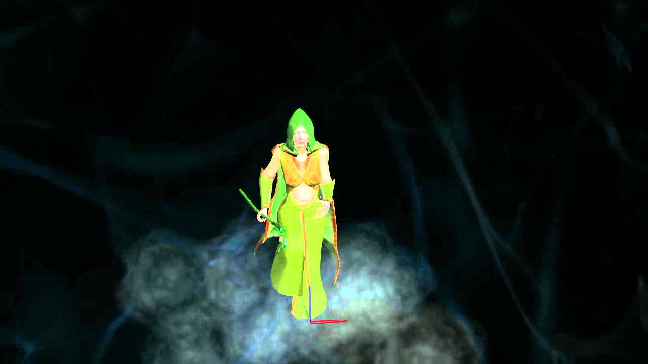 A Demonstration of Arteria3D Medieval Female Characters ported to iClone3D by Bigboss
