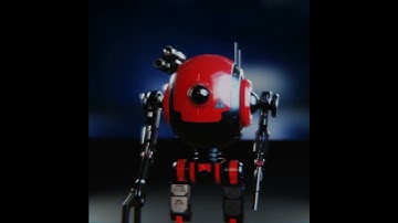 Sci Fi Robot done in Blender (Eevee Render) #robot #animation #3danimation