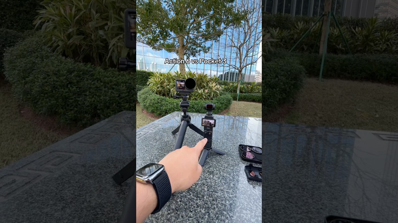 DJI Action 6 против Pocket 3 
