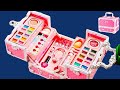 Unboxing &amp; Review: Hello Kitty Luxury Makeup Set💄 | ASMR &amp; Beauty Experience