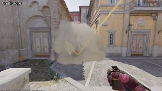 Throw this smoke to rush B on inferno CS2