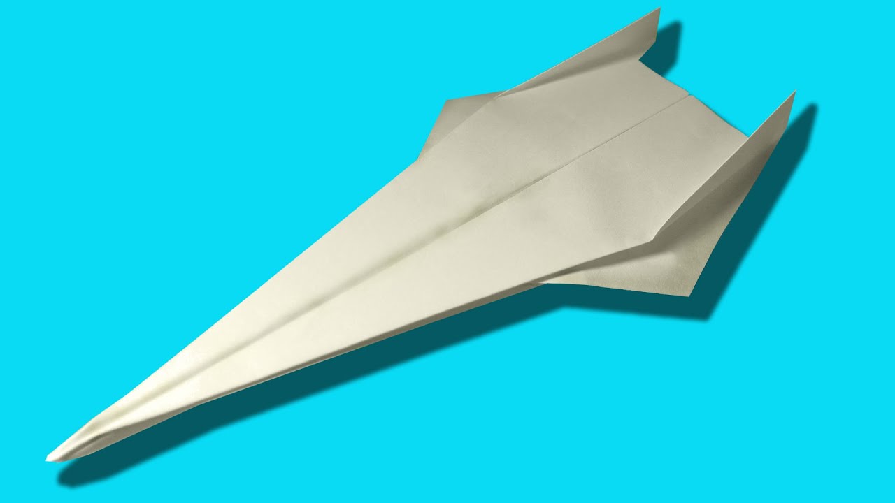 How to make a paper airplane that fly far - origami ...