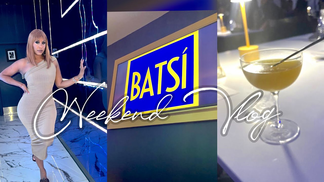 WEEKEND VLOG Friend's birthday dinner Batsi ATL, New lip combo