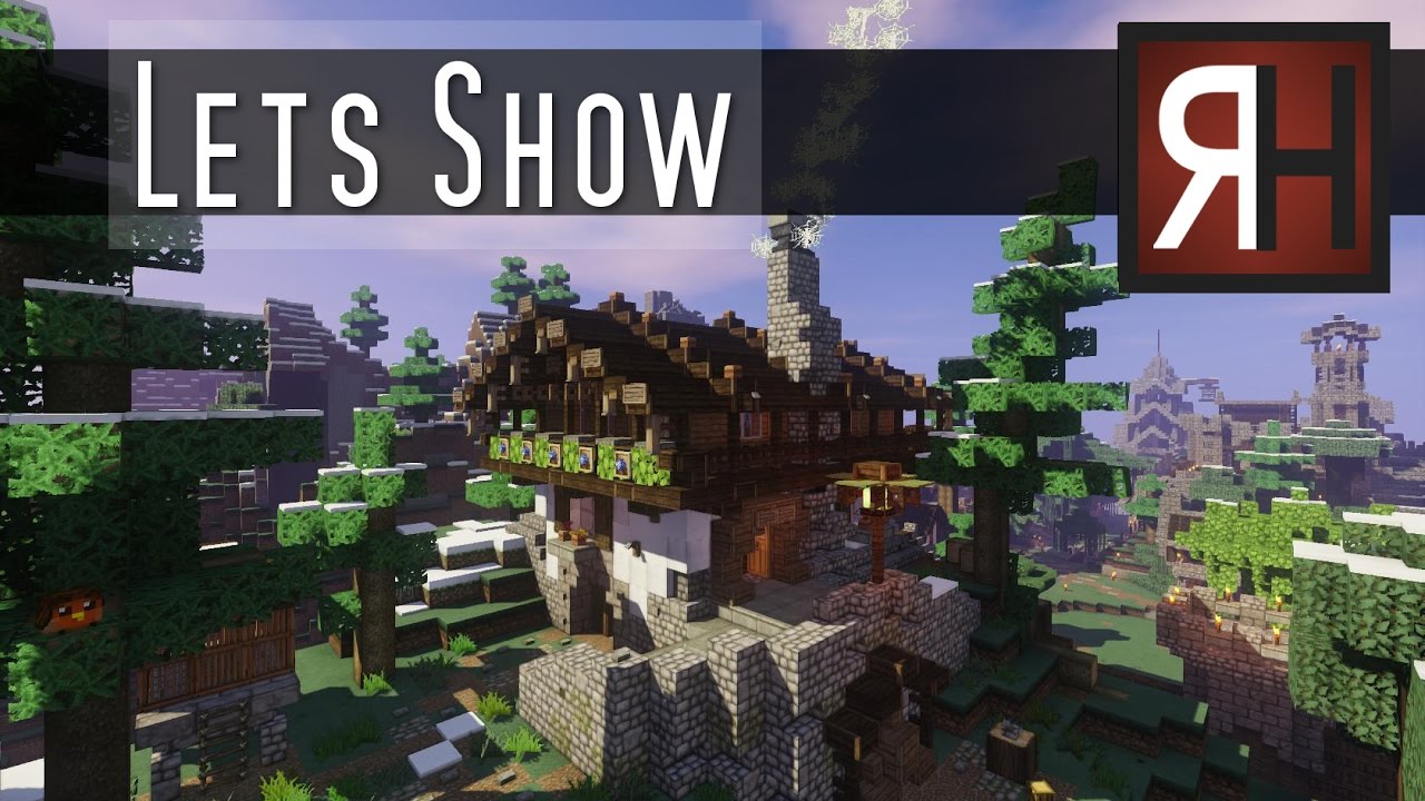Minecraft Almhütte - YouTube