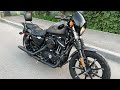 Harley Davidson XL883 Iron обзор что купил с аукциона copart из США незначительные повреждения