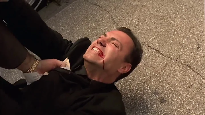 Tony beats Mikey Palmice - The Sopranos HD