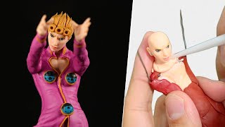 Sculpting Giorno Giovanna | Jojo's Bizarre Adventure | DIY Figure with polymer clay