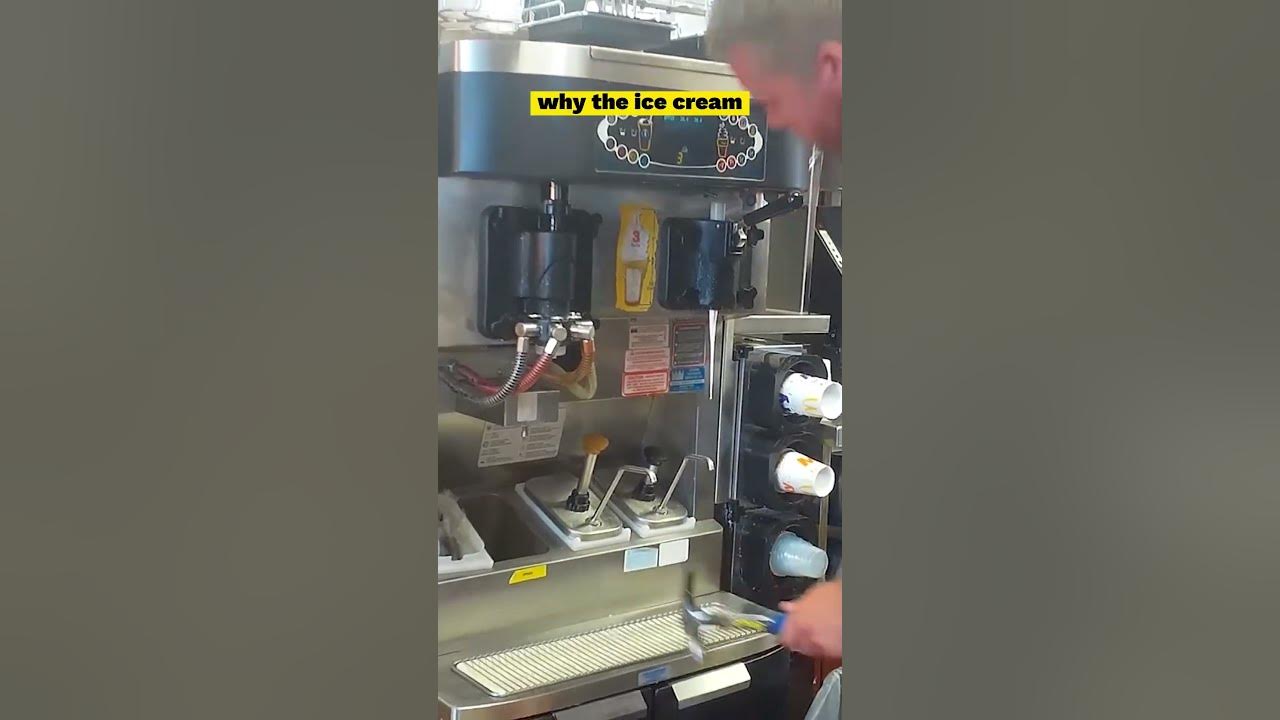 Why is the mcdonalds ice cream machine always broken? shorts YouTube