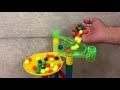 Marble Run Play No.40マーブルランレースASMR☆HABA木製ロング カタカタスロープ & ダンプトラック