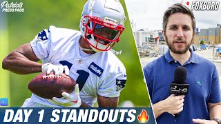 Day One STANDOUTS from Patriots Minicamp