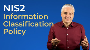 Information classification policy - How to Write It? [NIS2 template overview]
