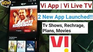 Vi App Vi Live Tv App Launched Vi Recharge App Vi Movies Shows For Vi Users Vi Offers Vi Plans Youtube