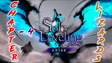Chapter-4 Main Story | Lizards | Complete Walkthrough #sololeveling #subscribe #trending #arise