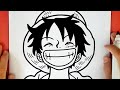 COMMENT DESSINER LUFFY (ONE PIECE)