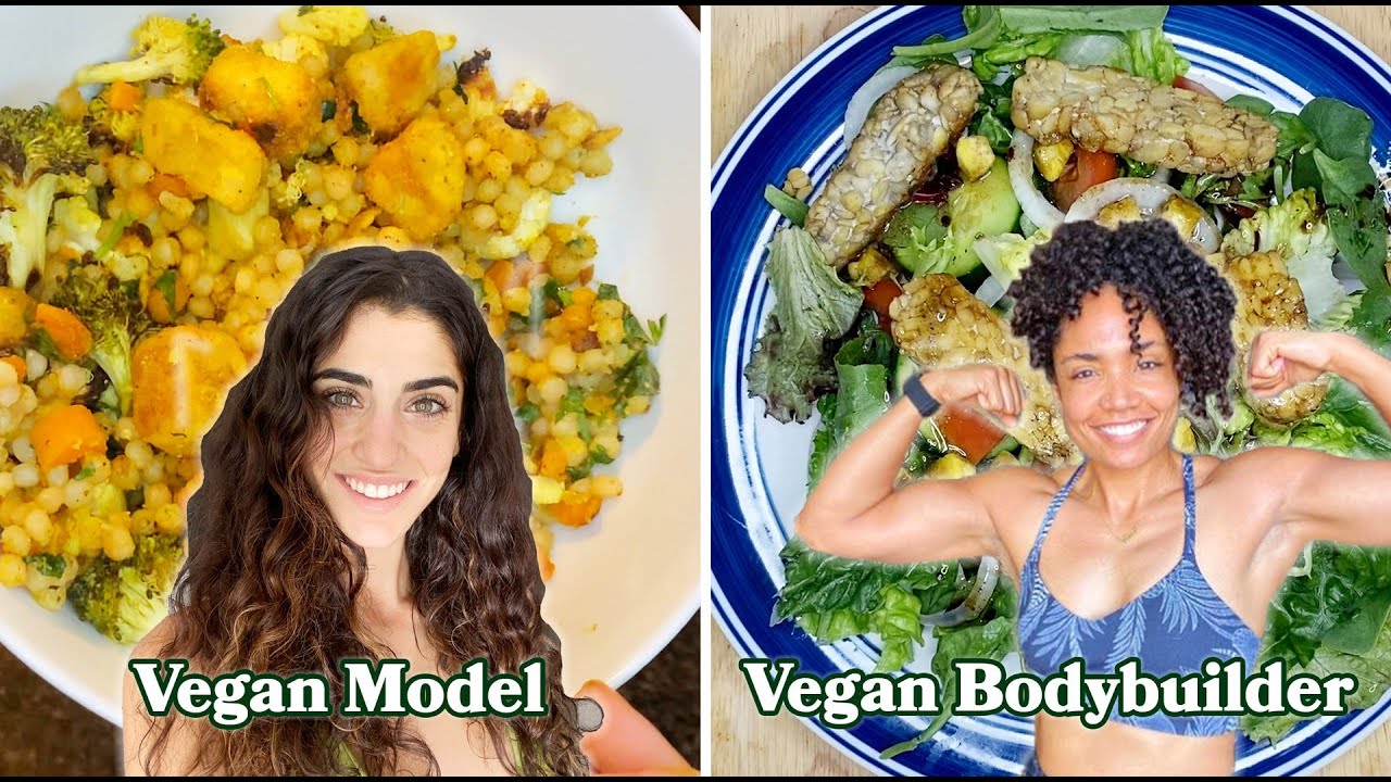 What A Vegan Model, Vegan Bodybuilder & Vegan Martial Artist Eat In A Day