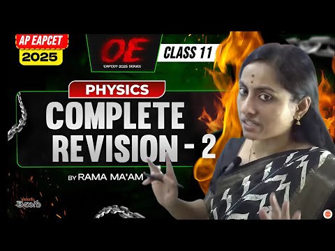 🔥 Complete Physics 11th Revision [ Class 11 Full Syllabus ] EAPCET 2025