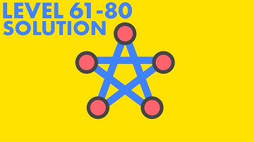 One Line - One Touch Drawing: Level 61 to 80 Solution and Walkthrough