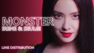 RED VELVET - IRENE & SEULGI - Monster (Line Distribution) | TheSeverus