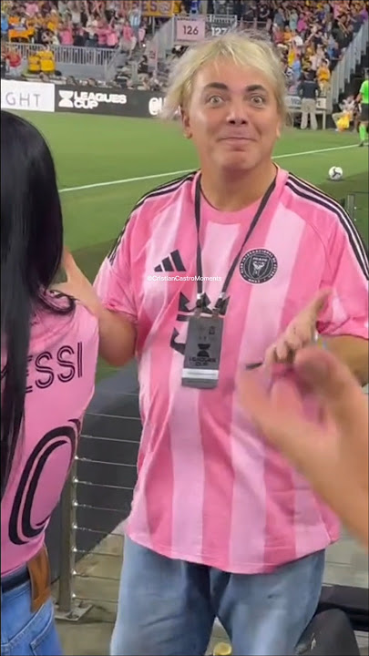 CRISTIAN CASTRO celebrando el gol de Inter Miami ⚽️ (Miami - 20/08/2025) - YouTube