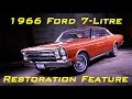 1966 Ford Galaxie 7-Litre 428 Restoration Feature Video V8 Speed & Resto Shop V8TV