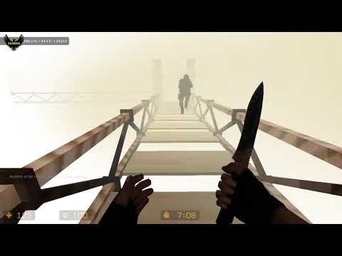 ZOMBIE ESCAPE MOD ON COUNTER-STRIKE: SOURCE, MAP: ZE_crashbandicoot, CSS