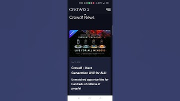 Crowd1 Loyalty Points 💰👆 #earings #crowd1 #crypto #blockchain #loyaltypoints #nftgame #tokens