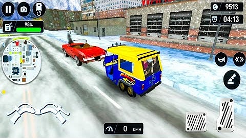 Tuk Tuk Auto Driving Games 3D | Tuk Tuk Auto Rickshaw Driving - Android Gameplay