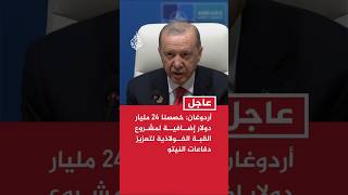 أردوغان: خصصنا 24 مليار دولار إضافية لمشروع القبة الفولاذية لتعزيز الدفاعات الجوية والصاروخية للنيتو