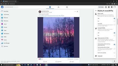 How to ENABLE DARK MODE in FACEBOOK on PC / LAPTOP