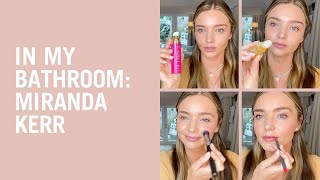In My Bathroom: Miranda Kerr’s Fresh, Everyday Makeup by Rosie Huntington-Whiteley 303,119 views 3 years ago 9 minutes, 14 seconds
