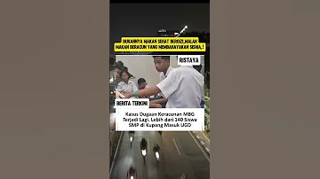 KASUS DUGAAN KERACUNAN MBG TERJADI LAGI 