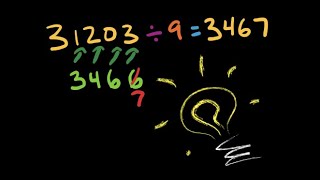 Quickly Divide Any Number By 9 (Mental Math)