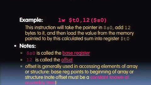 Computer Science 61C   Lecture 6   MIPS lw,sw, Desions I EF80zOahsa0