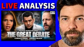 Candace Owens vs. Andrew Wilson: The Charlie Kirk Debate - LIVE ANALYSIS