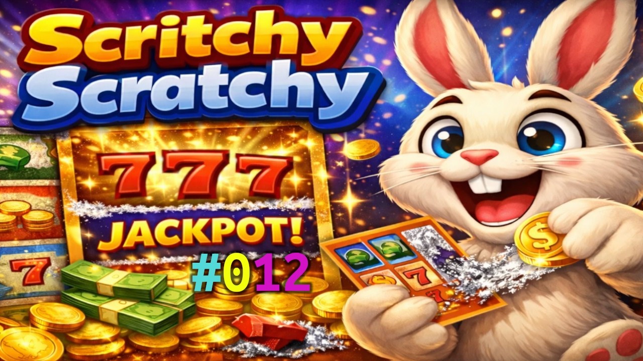 SCRITCHY SCRATCHY 🎟️ •012• FINAL CHANCE (BONUS) - YouTube