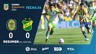 #TorneoBinance | Fecha 24 | resumen de Rosario Central - Defensa y Justicia