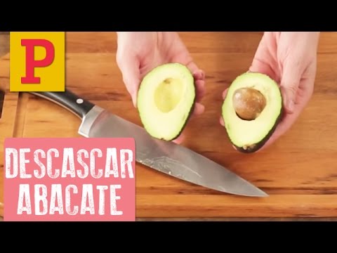 Vídeo: Como Descascar Um Abacate