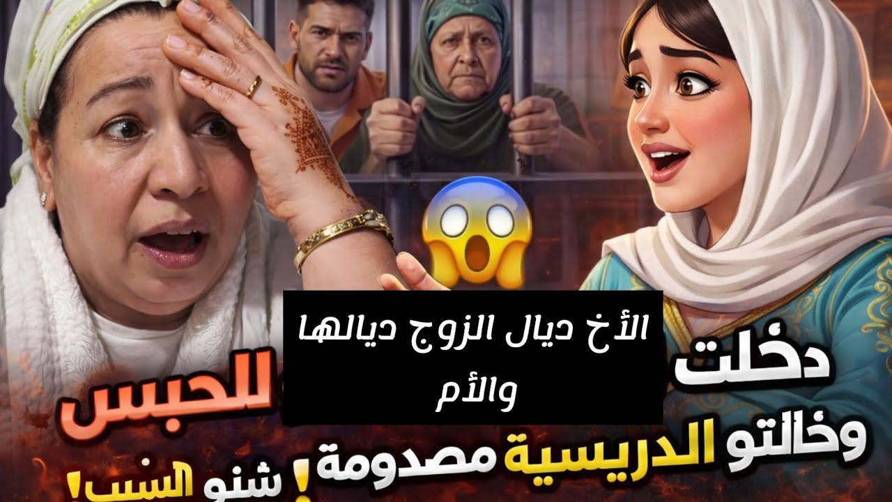 دخلات الأخ ديال الزوج ديالها والأم ديال الزوج ديالها للحبس 😱 وخالتو الدريسية مصدومة… شنو السبب؟!