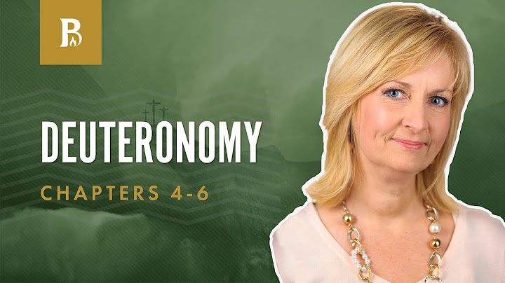 The Ten Commandments | Deuteronomy 4-6