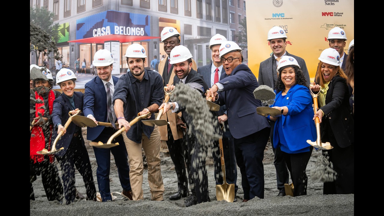 Mayor Mamdani Holds Press Conference to Break Ground on Timbale Terrace