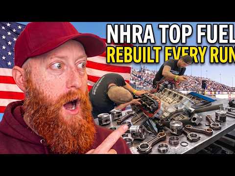 European Reacts to the Most Powerful Engines on Earth: Top Fuel Dragsters