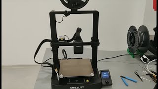 : A filament sensor installation on the Ender 3 v3 SE printer