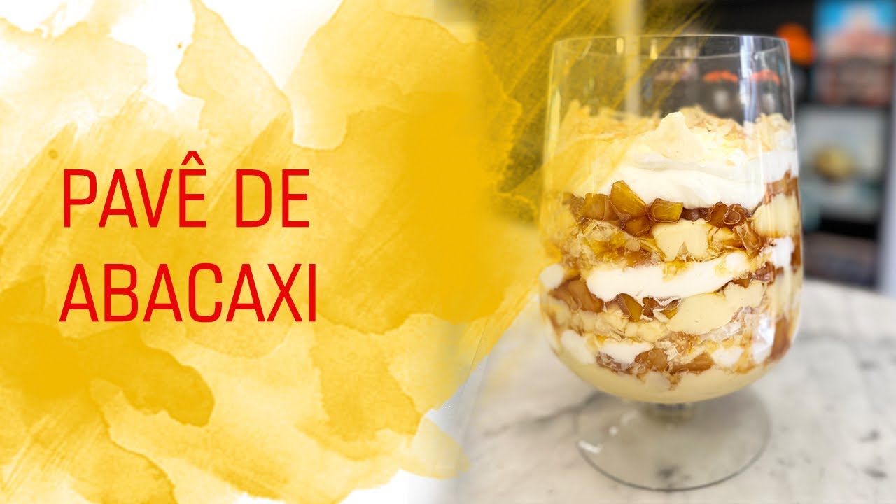 Pavê de abacaxi