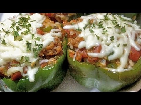 Stuffed Peppers- How To Make Stuffed Bell Peppers  (Loaded with Yumminess!)