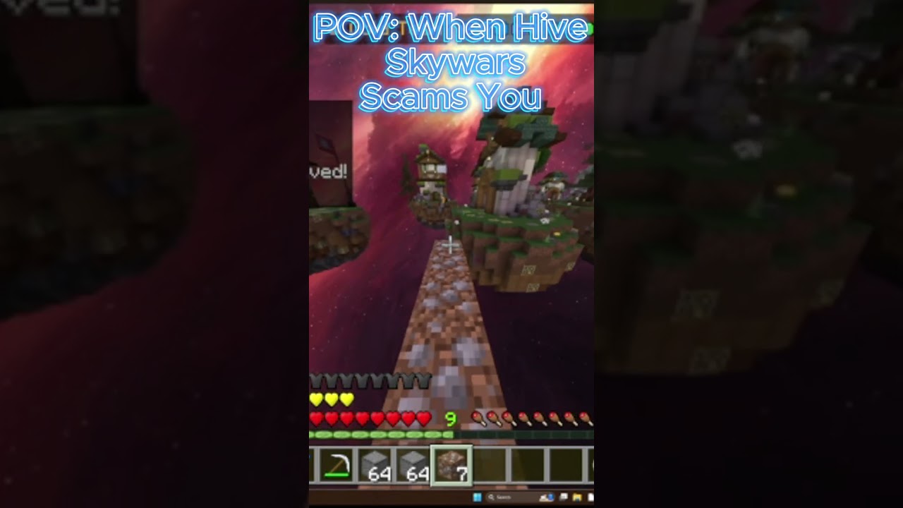 POV: Hive Skywars Scams You